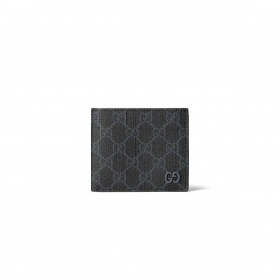 GUCCI GREY INTERIOR GG BI-FOLD WALLET 768243 (11*9cm)